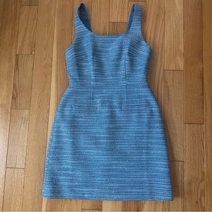 Mini sheath dress in sequin tweed